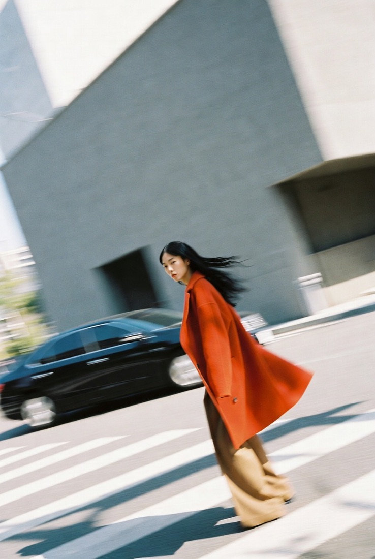 横断歩道の35mm - AI生成の作例