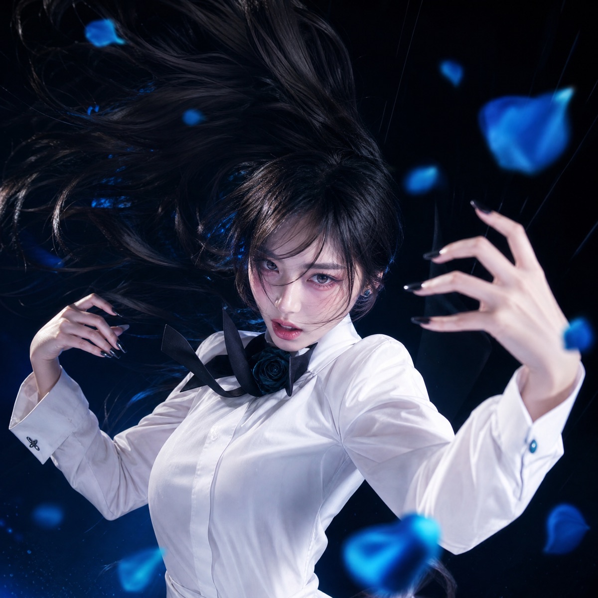 コスプレ・アイドル風 - AI生成の作例