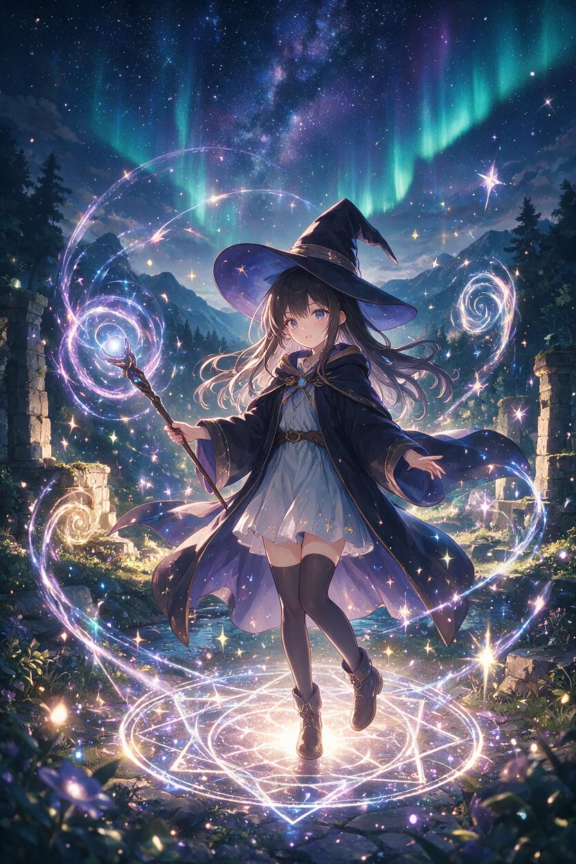 AI生成 魔法 - タップしてこの雰囲気で生成