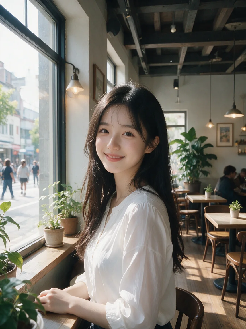 AI生成 清楚系 - 架空のAI美少女イメージ